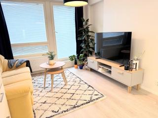 16 mins from airport. 4 mins bus kivistö station - 2