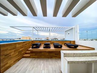 Best Studio at 5th Ave with Pool Gym Steps to Beach - Playa del Carmen - 5