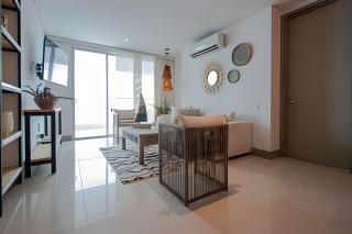Laurdhomes Lujoso Apto Piso 28 frente al mar, 2BTH - Cartagena de Indias - 8