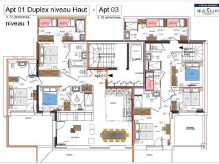 Appartement élégant 10 personnes avec terrasse et vue sur vallée - FR-1-275-216 - La Rosière - 3
