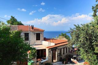 Sea view terrace corner apartment-close to the sea - Afitos - 0