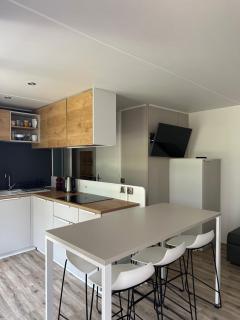 Mobilhome dans écrin de verdure - 1