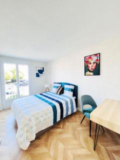 NOZA Appartement 65m2, 2 chambres - RDC, Parking gratuit, Nantes agglo Rezé - 1