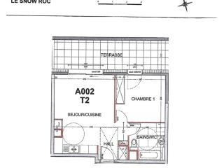 Appartement neuf 42m² au pied des pistes, 1 ch, balcon, casier à skis - FR-1-573-131 - Saint-Jean-d'Aulps - 1