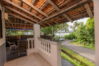 Chandrakant house River View Studio for 3 on Talpona - 7