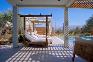 Villa Mourelo luxury villa in chania with private pool jacuzzi - Chania - 5