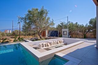 Villa Mourelo luxury villa in chania with private pool jacuzzi - Chania - 6