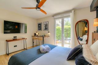 Studio chic piscine, jardin et parking, Lyon 3 - Lyon - 9
