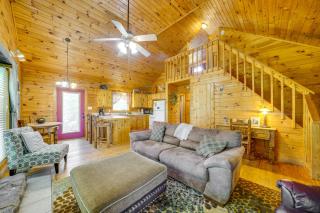 Picturesque Oklahoma Cabin on 80 Acres with Views! - 5