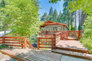 1 Mi to Lake Crestline Cabin with Deck and Gas Grill! - Crestline - 8