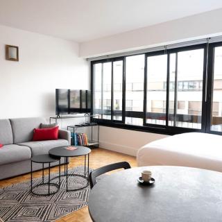 Bright and quiet studio, Place d Italie, Paris - París - 0