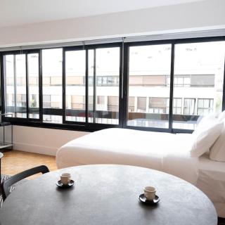 Bright and quiet studio, Place d Italie, Paris - París - 7