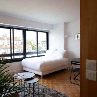 Bright and quiet studio, Place d Italie, Paris - París - 8