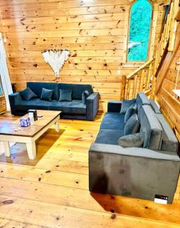Riveredge Escape Cabin-Flowing Waterfront-Hot Tub-Pools-Xbox-Pickleball - Ellijay - 7