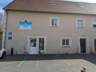Spacieuse Chambre avec Salle d'Eau Privée à Louer dans Maison d'Hôtes Contemporaine - FR-1-591-606 - Neuvy-Saint-Sépulchre - 8