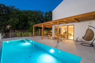 Villa 2 with Pool Soline, Krk, 280 m from beach, by 4Villas - Soline - 9