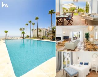 Apartment, with private terrace and in beachfront urbanization with heated pool, in Casares Costa - 0