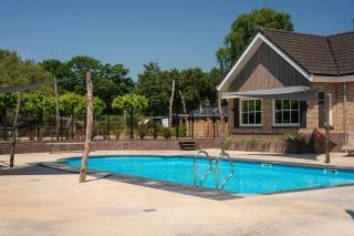 Holiday house with private SAUNA and HOTTUB on park de Ijsvogel with swimming pools and children entertaiment AIRCO - Voorthuizen - 9