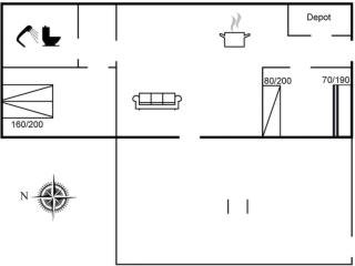Apartment Tarvo - 500m from the sea in NW Jutland by Interhome - 9