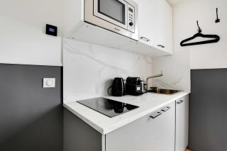 Modern Studio for 2P with A-C - Near Montmartre - París - 7
