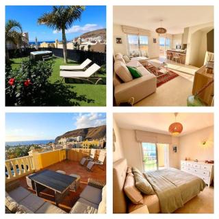 Sea view duplex private jacuzzi, garden, terras and shared pool - Palm-mar - 0