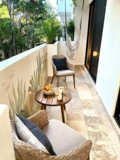 Apartamento nuevo estilo ecológico para 6 personas Aldea Zama Tulum - Tulum - 7