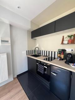 Studio romantique avec baignoire balnéothérapie duo proche de Colmar et Kaysersberg pour 2 personnes - Lapoutroie - 2