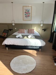 Studio romantique avec baignoire balnéothérapie duo proche de Colmar et Kaysersberg pour 2 personnes - Lapoutroie - 5