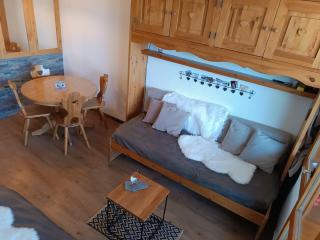 Studio rénové près centre, balcon, vue Mont-Blanc - FR-1-181-2828 - 9