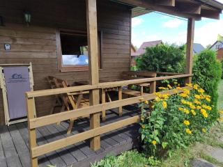 Modernes Ferienhaus in Biebrowo mit Grill, Garten und Terrasse - Kopalino - 2