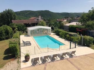 Maison charmante avec vue sur la montagne à Saint-Géry + Piscine - Saint-Géry - 0