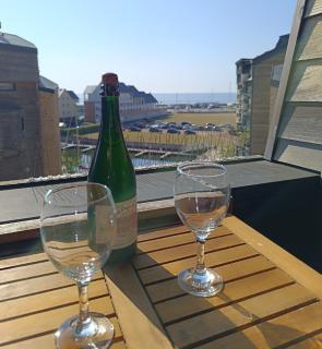 Studio neuf vue mer Marina Deauville - 5