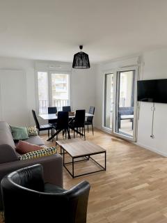 3 pièces tout neuf de haut standing à 10mn de Paris avec terrasse vue Sacré Coeur - Asnières-sur-Seine - 0