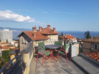 Apartment Frketić with roof terrace and panoramic sea view - Opatija - 0