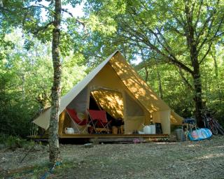 La Ferme de Clareau- Glamp'In Lodge Nature -Tentes safari- Chambres d'hôtes sous la Toile - La Motte-Chalançon - 9
