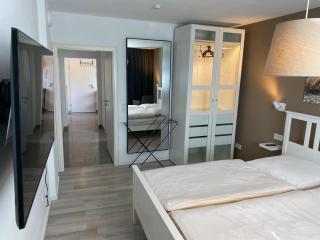 All-In Apartments in Fischeln mit Gartenblick, nähe Düsseldorf - Messe - Airport - HELIOS - 9