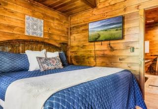 Modern Cabin with King Beds, Fire pit, Hot tub & 5 miles to Dollwd - 5