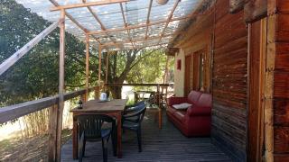 chalet 4 à 6 pers à la campagne 15 mn plages et Ajaccio grand terrain arboré calme assuré - Afa - 4