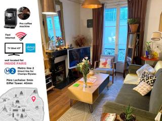 Nice and cosy apartment Ménilmontant - Parijs - 0