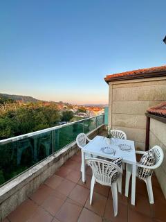 Atico con terraza sanxenxo a 5 mn playa del silgar - Sanxenxo - 9