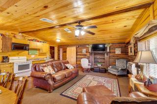 Arkansas Log Cabin Rental Near Lake Greeson! - Mount Moriah - 8