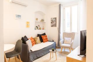 C14 - 1 BDR Cannes Centre 5 min Palais Festivals & Sea - AC - Cannes - 0
