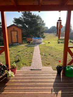 Domek z sauną i balią w Borach tucholskich - Bysław - 6