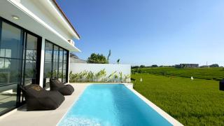 The R Villa Patuha, best rice field view - Canggu - 5