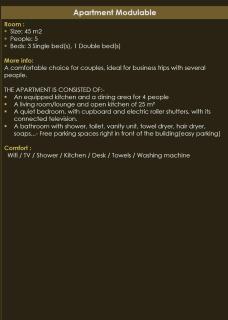 Appartement Modulable - 3