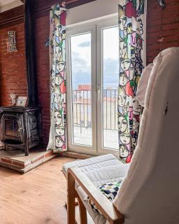 Acogedor loft con vistas a la ciudad - Santander - 6