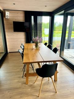 Arctic luxury log house with the river view - 1