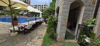 Cascadas Family Resort apartment pool view - 2