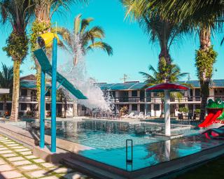 O BEIRA MAR PRAIA HOTEL está LOCALIZADO na ORLA, na PRAIA DE TAPERAPUAN, CAFÉ INCLUSO, Wi-Fi 500mb, PISCINAS, Estacionamento Privativo, Ar Condicionado Split, SMART TV, Frigobar, - Porto Seguro - 8