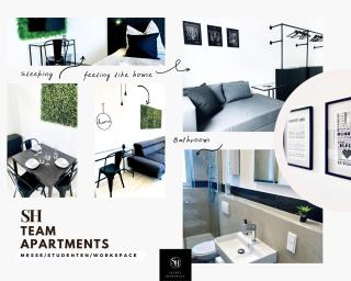 SH-Team Apartments for work & travel with free parking - Duisburgo - 7